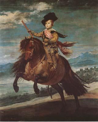 Diego Velazquez Prince Baltasar Carlos Equestrian (mk08) France oil painting art